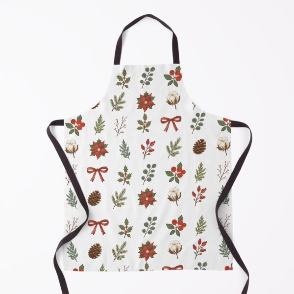 Item preview, Winter Botanicals Christmas Pattern Hand Drawn designed and sold by sdcreations210.