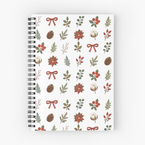 Item preview, Winter Botanicals Christmas Pattern Hand Drawn designed and sold by sdcreations210.