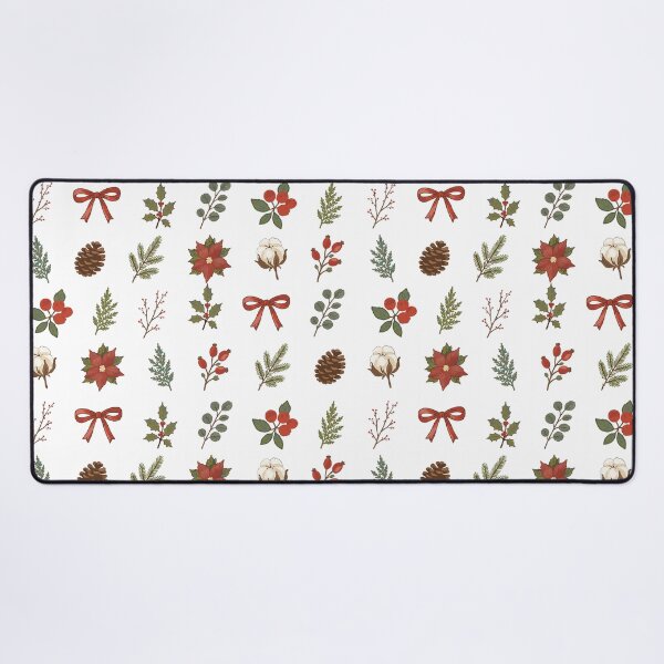 Item preview, Winter Botanicals Christmas Pattern Hand Drawn designed and sold by sdcreations210.