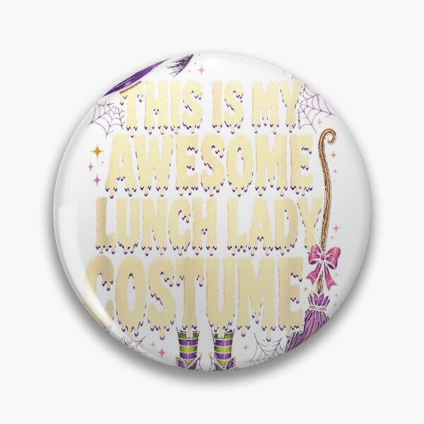 Item preview, Lunch Lady Halloween This is My Costume Cafeteria Squad T-Shirt designed and sold by NERD-AI.