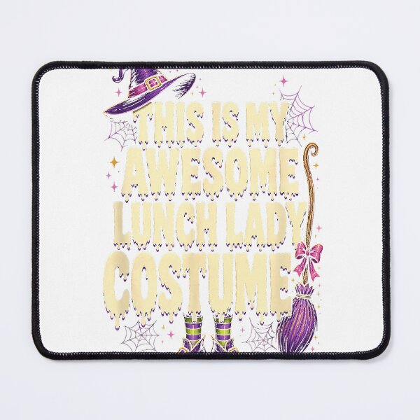 Item preview, Lunch Lady Halloween This is My Costume Cafeteria Squad T-Shirt designed and sold by NERD-AI.
