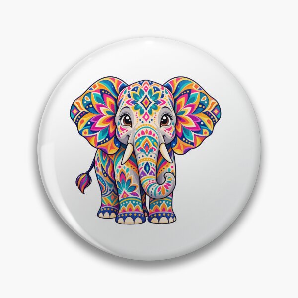 Item preview, Kaleido Mandala Elephant designed and sold by Myra365Art.