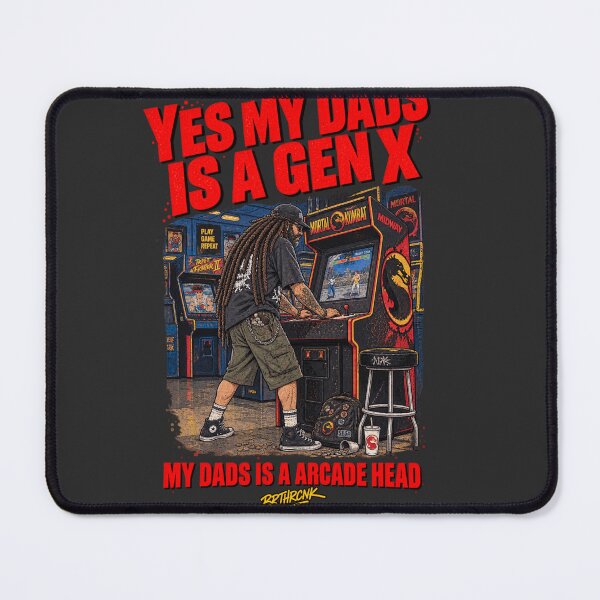 Item preview, Yes My Dads Is A Gen X My Dads Is A Arcade Head - Retro Arcade Art designed and sold by BRTHRCNK01.