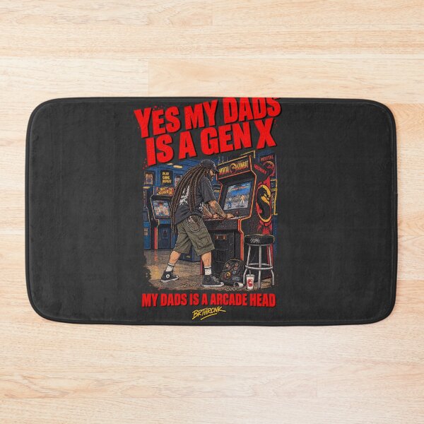 Item preview, Yes My Dads Is A Gen X My Dads Is A Arcade Head - Retro Arcade Art designed and sold by BRTHRCNK01.