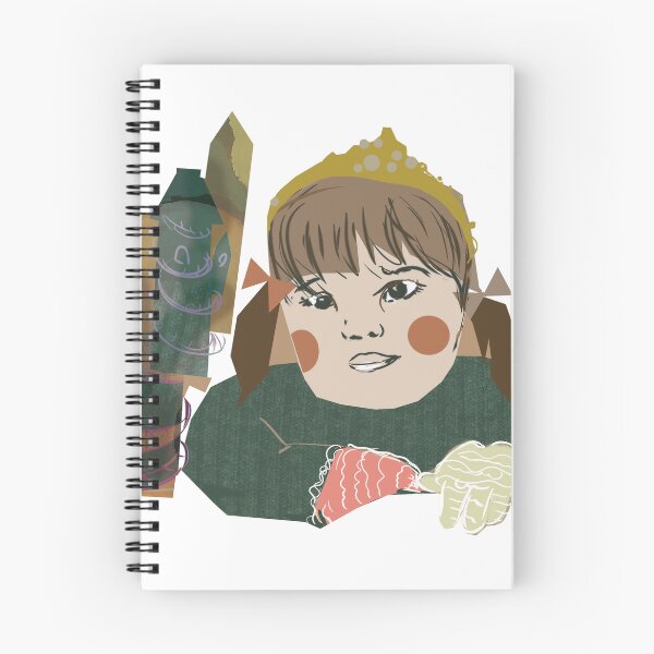 Item preview, down syndrome girl designed and sold by BarbarBC.