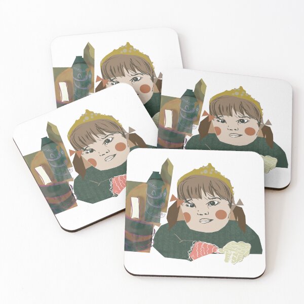 Item preview, down syndrome girl designed and sold by BarbarBC.