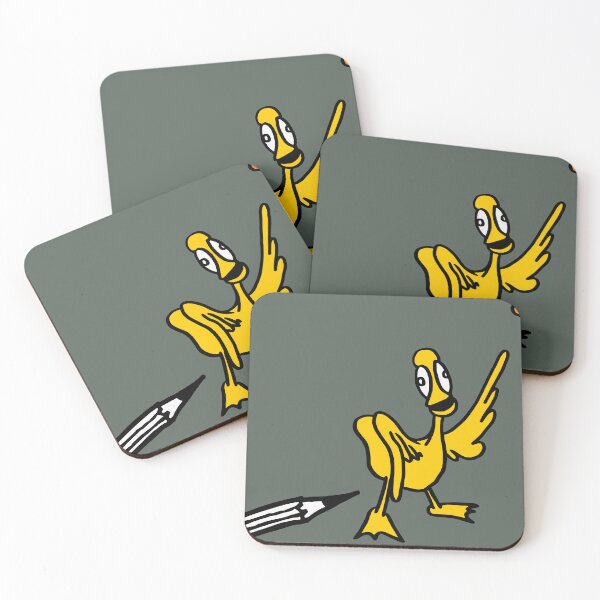 Item preview, Distracted Duck – Easily Distracted by a Butterfly designed and sold by Tonband.