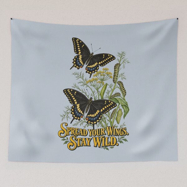 Item preview, OK Region Winged-Insect Insect The American-Swallowtail designed and sold by taiche.