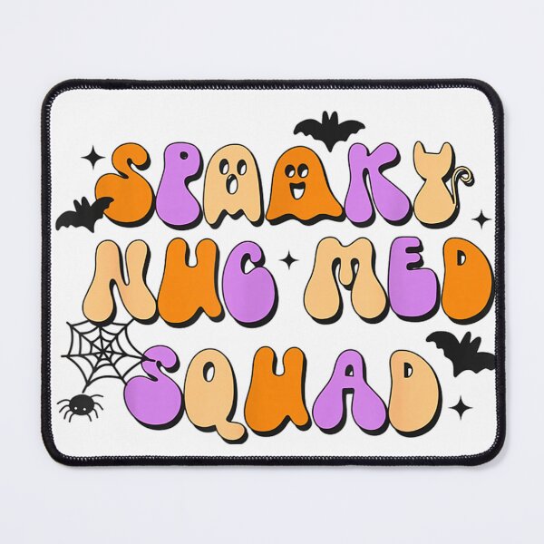 Item preview, Spooky Nuc Med Squad Halloween Nuclear Medicine Radiology T-Shirt designed and sold by BlaqboyDesigns.