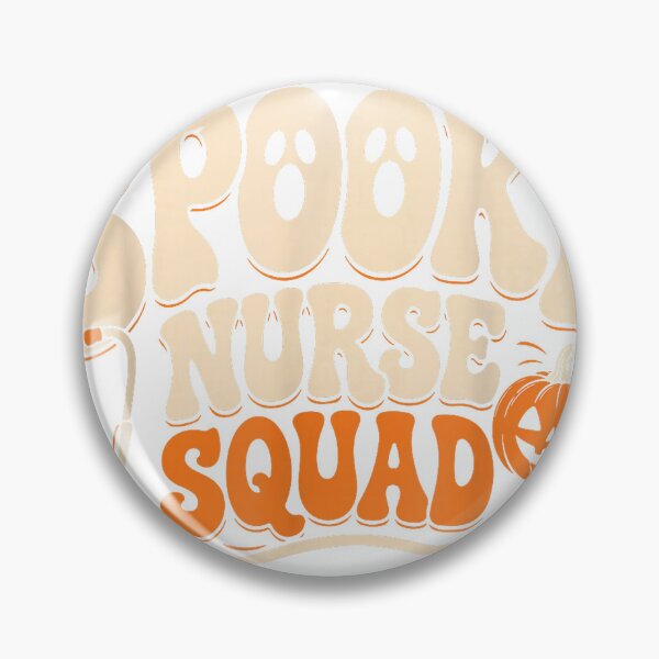 Item preview, Spooky Nurse Squad Halloween Nursing RN Healthcare Team T-Shirt designed and sold by fine line.
