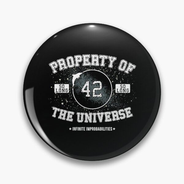 Item preview, Property Of 42 Hitchhikers Guide To The Galaxy Art designed and sold by reishaval.