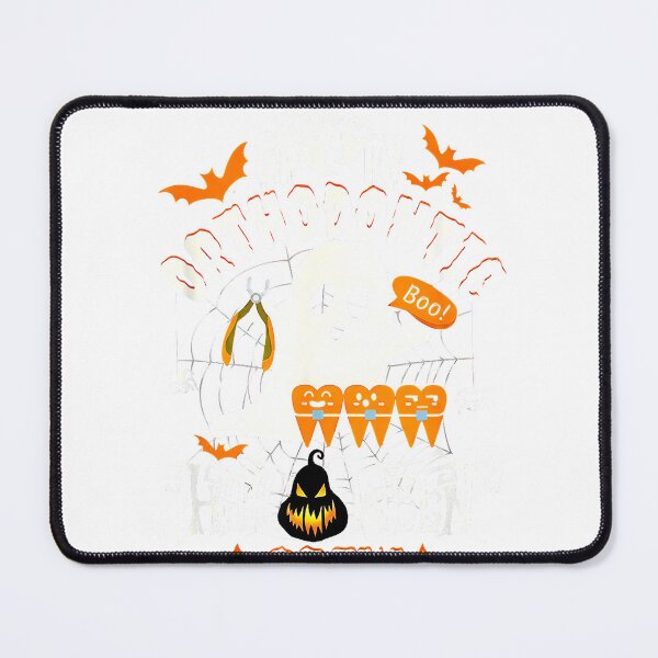 Item preview, Spooky Orthodontic Halloween Crew Ghost Ortho Squad Dental T-Shirt designed and sold by teluguredbubble.