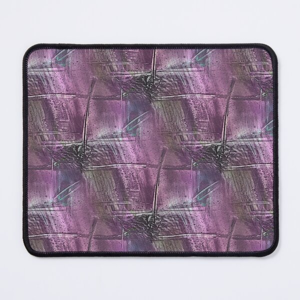 Item preview, Grunge Cross Abstract in Mauve and Blue designed and sold by Artistestella.