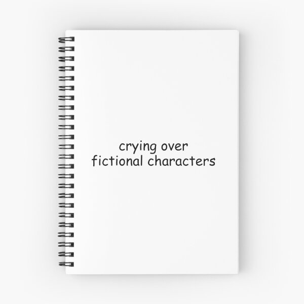 Item preview, Crying Over Fictional Characters | Bookish | Booktok | Funny designed and sold by The Turquoise Brush.