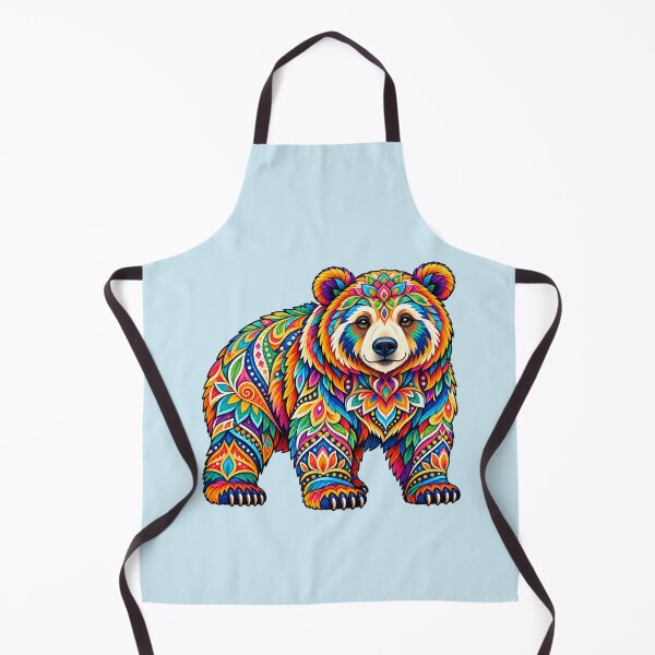 Item preview, Kaleido Mandala Bear designed and sold by Myra365Art.