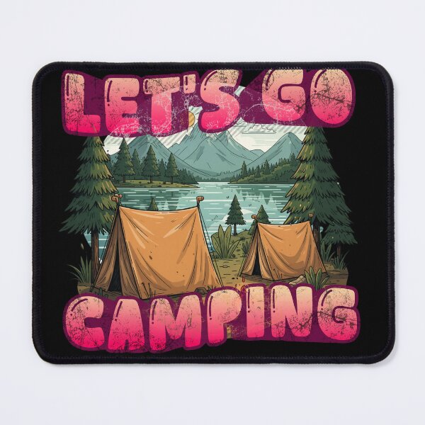 Item preview, Let's Go Camping Outdoor Adventure designed and sold by Rynasvz.