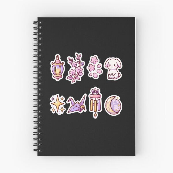 Item preview, Sakura Lantern Planner Sticker Sheet designed and sold by LunaGlow Studio.