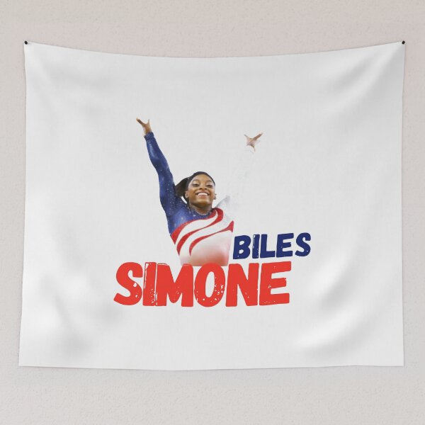 Item preview, Simone Biles Olympic Gymnastics Champion Sports Art designed and sold by reishaval.