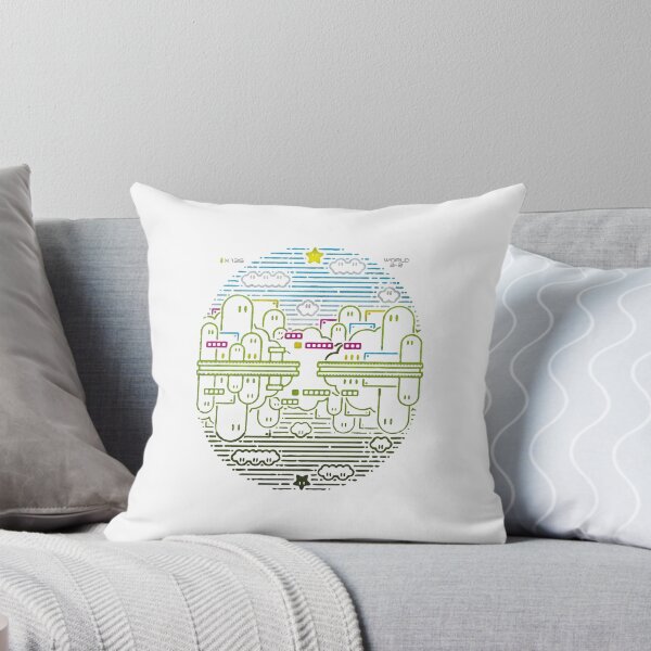 Item preview, Retro Pixel Mario World 3 2 Gaming Landscape Art designed and sold by reishaval.