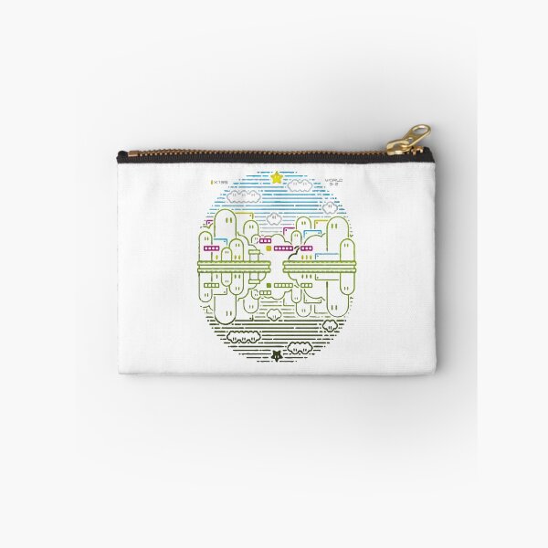 Item preview, Retro Pixel Mario World 3 2 Gaming Landscape Art designed and sold by reishaval.
