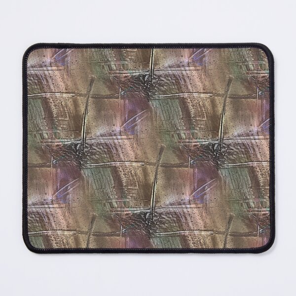 Item preview, Grunge Cross Abstract in Brown and Purple designed and sold by Artistestella.
