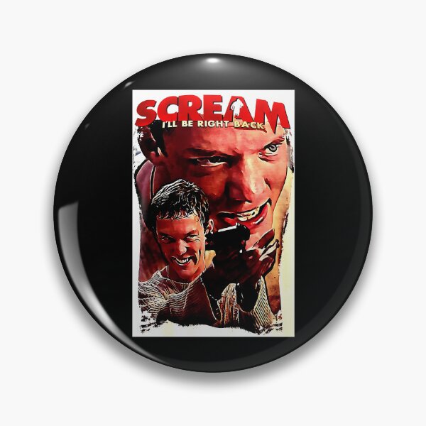 Item preview, Scream Stu Macher I'll Be Right Back Vintage Horror designed and sold by Mystic-Misfitse.