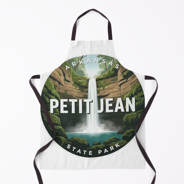 Item preview, Petit Jean State Park Arkansas Cedar Falls Round Badge Sticker designed and sold by DetourDgn.