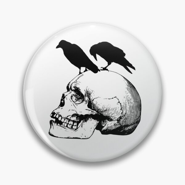 Item preview, Skull and Crows  designed and sold by hb-official.