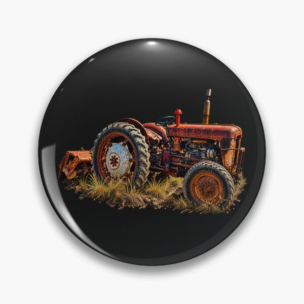 Item preview, Rusty Vintage Tractor Farm Machine Retro Agricultural Classic designed and sold by Tee-Shirt-Topia.