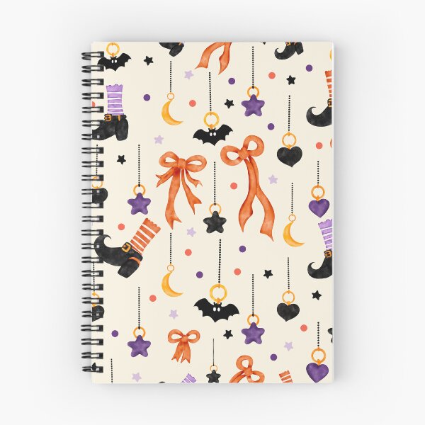 Item preview, Cute Halloween Bows and Hanging Decorations Seamless Pattern designed and sold by i-have-idea.