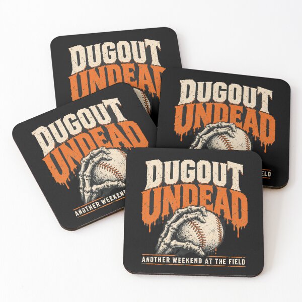 Item preview, Dugout Undead Baseball Skeleton Horror Fan designed and sold by markymaarty.