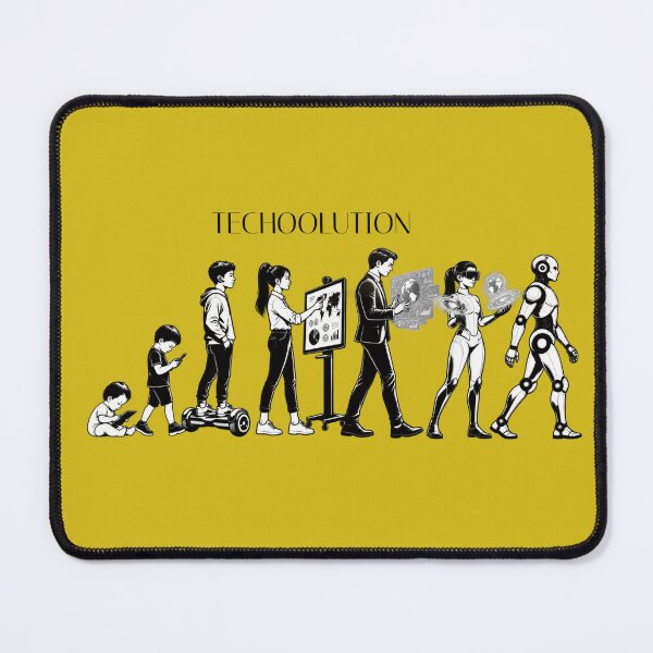 Item preview, Evolution of Technology and Humanity designed and sold by Tobietales.