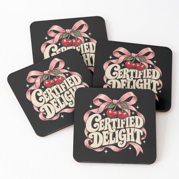 Item preview, Certified Delight Cherries Retro Aesthetic designed and sold by markymaarty.