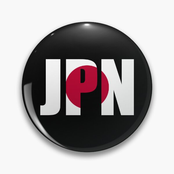 Item preview, Japan Flag Initials JP designed and sold by shitpostee.