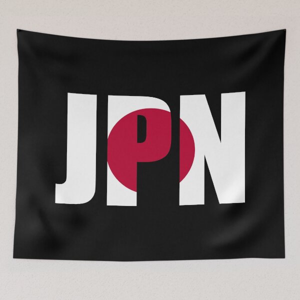 Item preview, Japan Flag Initials JP designed and sold by shitpostee.