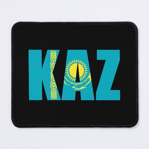 Item preview, Kazakhstan Flag Initials KZ designed and sold by shitpostee.
