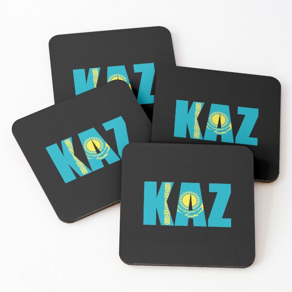 Item preview, Kazakhstan Flag Initials KZ designed and sold by shitpostee.