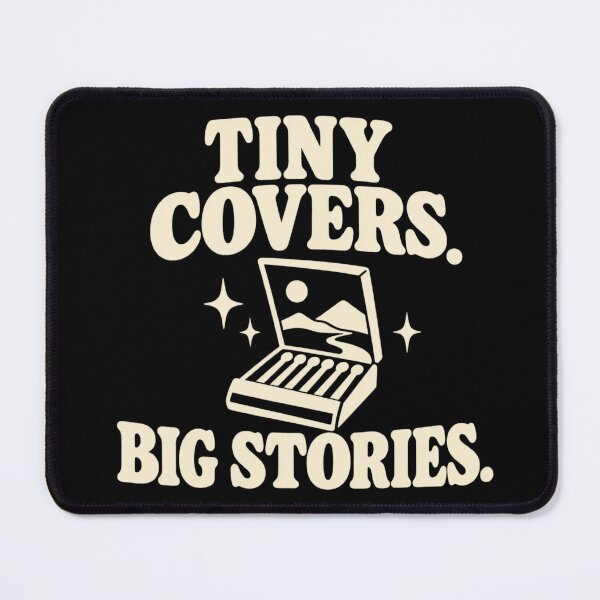 Item preview, Tiny Covers Big Stories Vintage Matchcover Collector Design designed and sold by DreamLayerStudio.