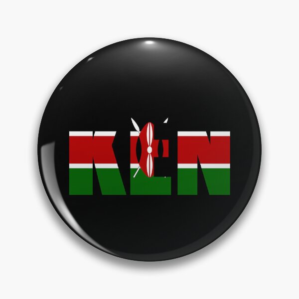 Item preview, Kenya Flag Initials KE designed and sold by shitpostee.