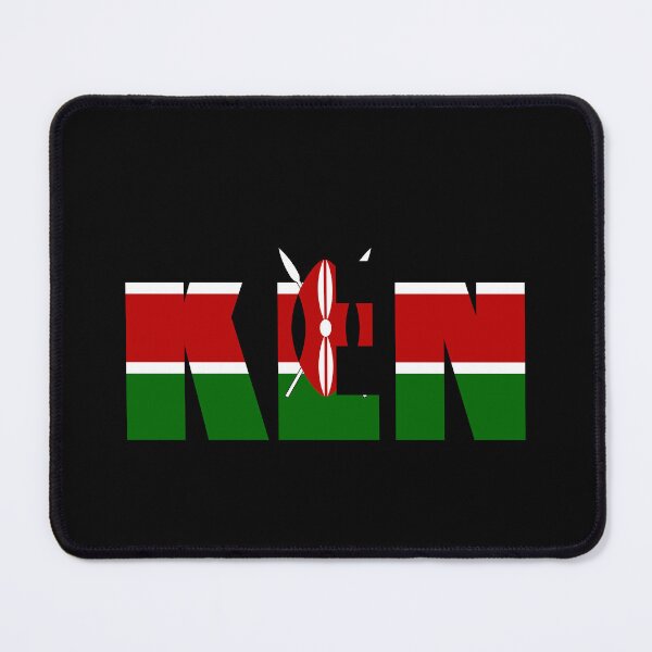 Item preview, Kenya Flag Initials KE designed and sold by shitpostee.