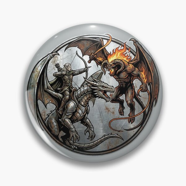 Item preview, Crest of Baldoom Battle designed and sold by Parody-is-King.