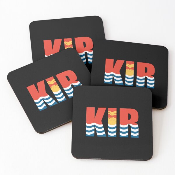 Item preview, Kiribati Flag Initials KI designed and sold by shitpostee.