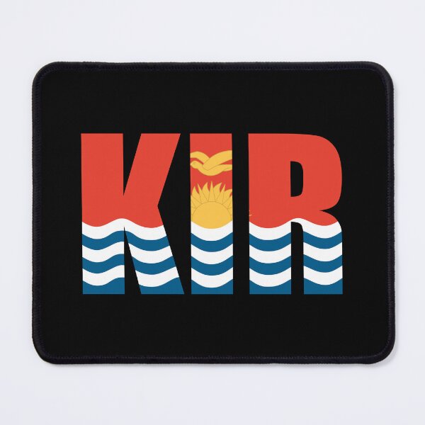 Item preview, Kiribati Flag Initials KI designed and sold by shitpostee.