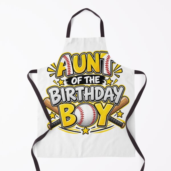 Item preview, Aunt Of The Birthday Boy Baseball Fan Family Celebration designed and sold by drawwiika+44.