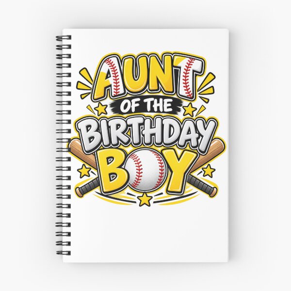 Item preview, Aunt Of The Birthday Boy Baseball Fan Family Celebration designed and sold by drawwiika+44.