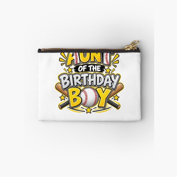 Item preview, Aunt Of The Birthday Boy Baseball Fan Family Celebration designed and sold by drawwiika+44.