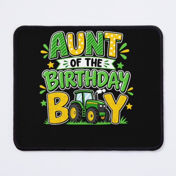 Item preview, Aunt Of The Birthday Boy Tractor Nephew Celebration designed and sold by drawwiika+44.