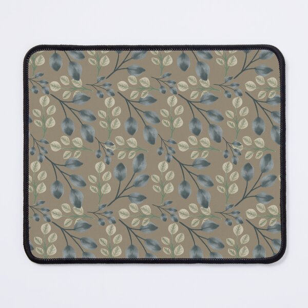Item preview, Botanical Foliage Muted Earthy Seamless Pattern Art designed and sold by ​Jyoti Digital Artist.