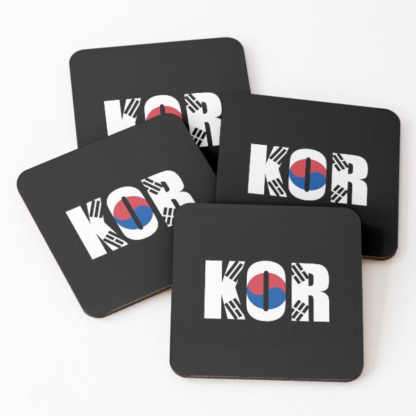 Item preview, Korea, South Flag Initials KR designed and sold by shitpostee.