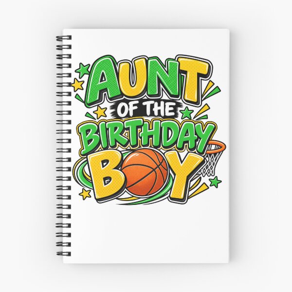 Item preview, Aunt Of The Birthday Boy Basketball Family Celebration designed and sold by drawwiika+44.